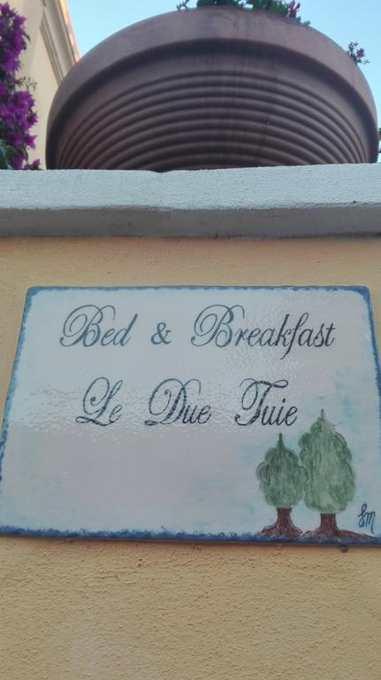 Domos Le Due Tuie Bed & Breakfast Piscinas Eksteriør bilde