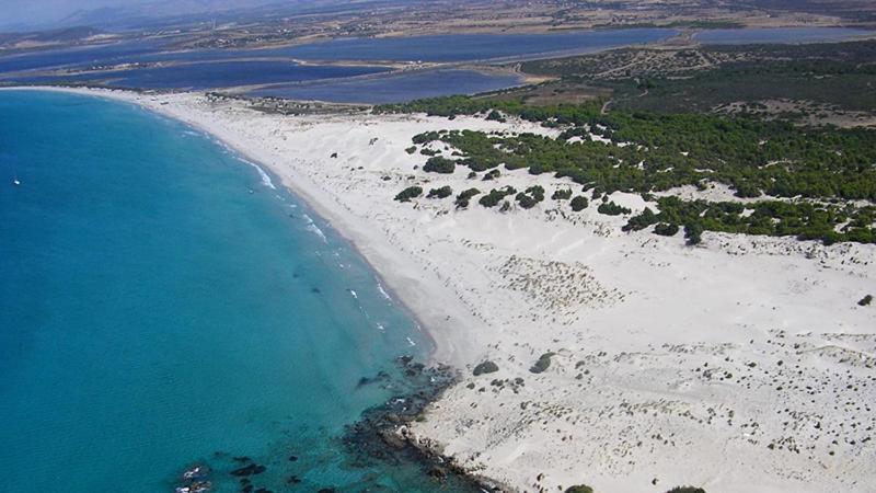Domos Le Due Tuie Bed & Breakfast Piscinas Eksteriør bilde