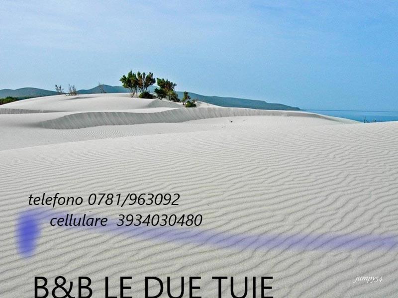 Domos Le Due Tuie Bed & Breakfast Piscinas Eksteriør bilde